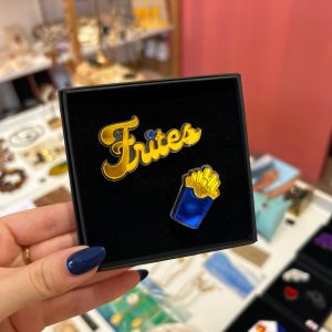 Pin's double frites ATELIER TROMBONE