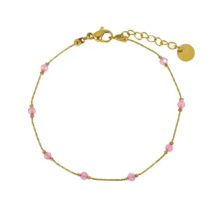 Bracelet Bibi rose LES CLEIAS
