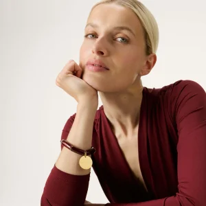 Flex Bracelet bordeaux marble VANESSA BARONI