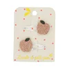 Barrette duo pommes roses LUCIOLE ET PETIT POIS