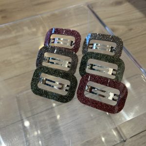 Pince à cheveux pailleté