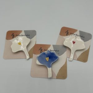 Broche jinko Céramique ANNE BERTHELOT