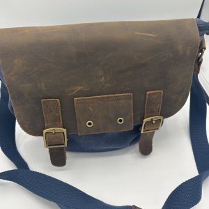 Sac bleu marine à bandoulière CRAZY LOU