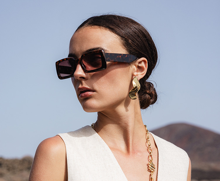 Boucles Briseis dore CHIC ALORS