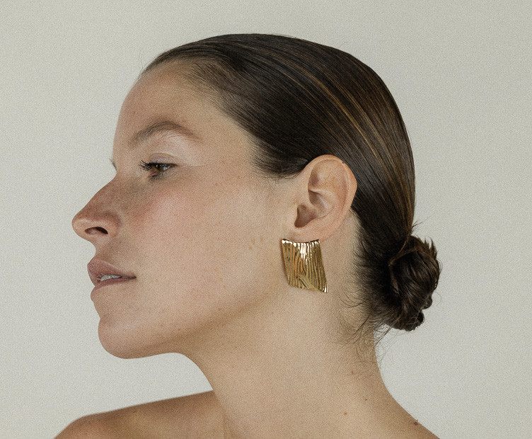 Boucles Petra dore CHIC ALORS