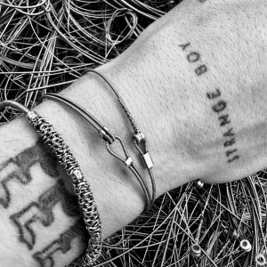 Bracelet Horizontale double corde de guitare SING A SONG