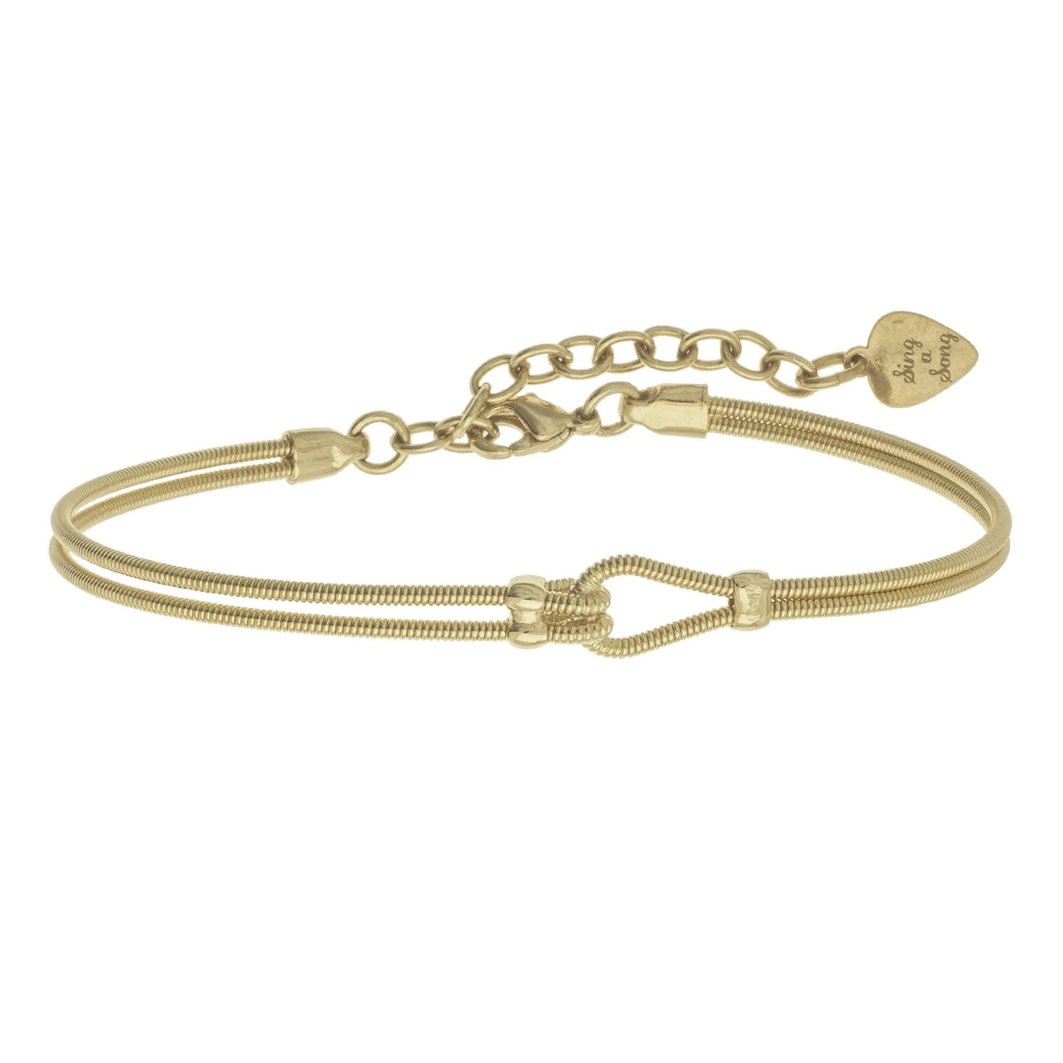 Bracelet Just Me Horizontale double corde de guitare SING A SONG – Image 2