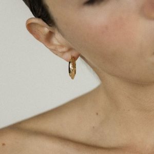 Boucles SATURNE doré CHIC ALORS