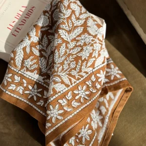 Petit foulard ANTIOCHE Havane Byzantine