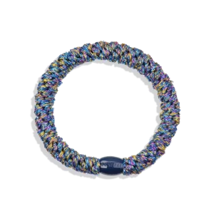 KKNEKKI blue à paillettes multicolors