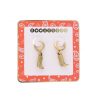 Boucles d'oreilles mini créoles bottes santiags - Rodéo Disco