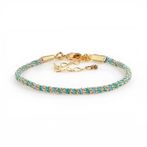Bracelet Lisou turquoise gold SemiLunaire