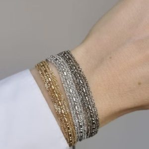 Alternative view of Bracelet Noémie gold SemiLunaire