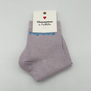Chaussettes à paillettes Mignonne  Lil'moon