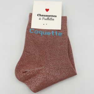 Chaussettes à paillettes Coquette  Lil'moon