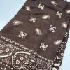 Foulard bandana marron Lil'moon