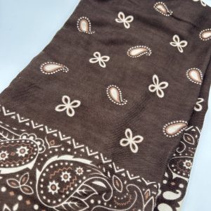 Foulard bandana marron Lil'moon