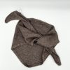 Foulard marron en pointe cachemire Lil'moon