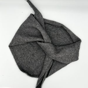 Foulard grise en pointe cachemire Lil'moon
