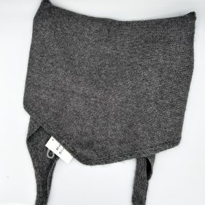 Alternative view of Foulard grise en pointe cachemire Lil'moon