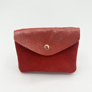 Porte monnaie rouge