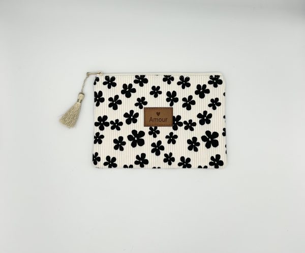 Pochette velour amour Lil moon - Boutique POUMPILATA