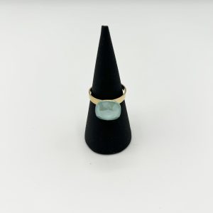 Bague Béa vert d'eau Bohm