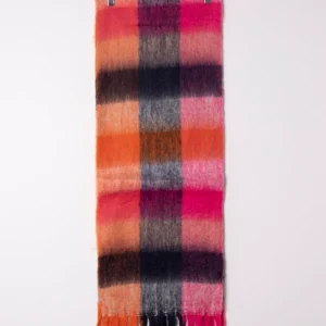 Echarpe tricolors rose, noir et orange Lil'moon