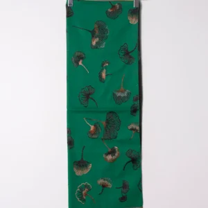 Echarpe ginkgo verte Lil'moon