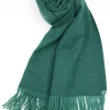 Echarpe verte unis Lil'moon
