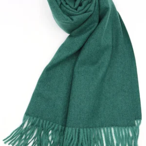 Echarpe verte unis Lil'moon