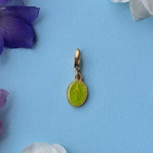 Madonne Glazed Mini - Charm Vert PALAS