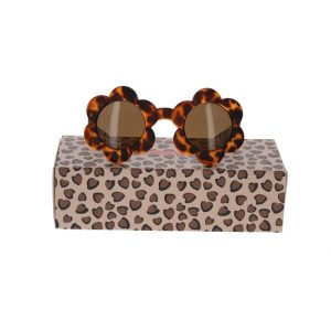 Lunettes de soleil bébé fleurs léopard 0-36 mois