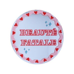 Miroir rond Beauté Fatale