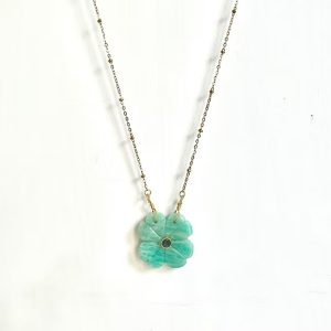 Collier Flower Amazonite Le monde est stone