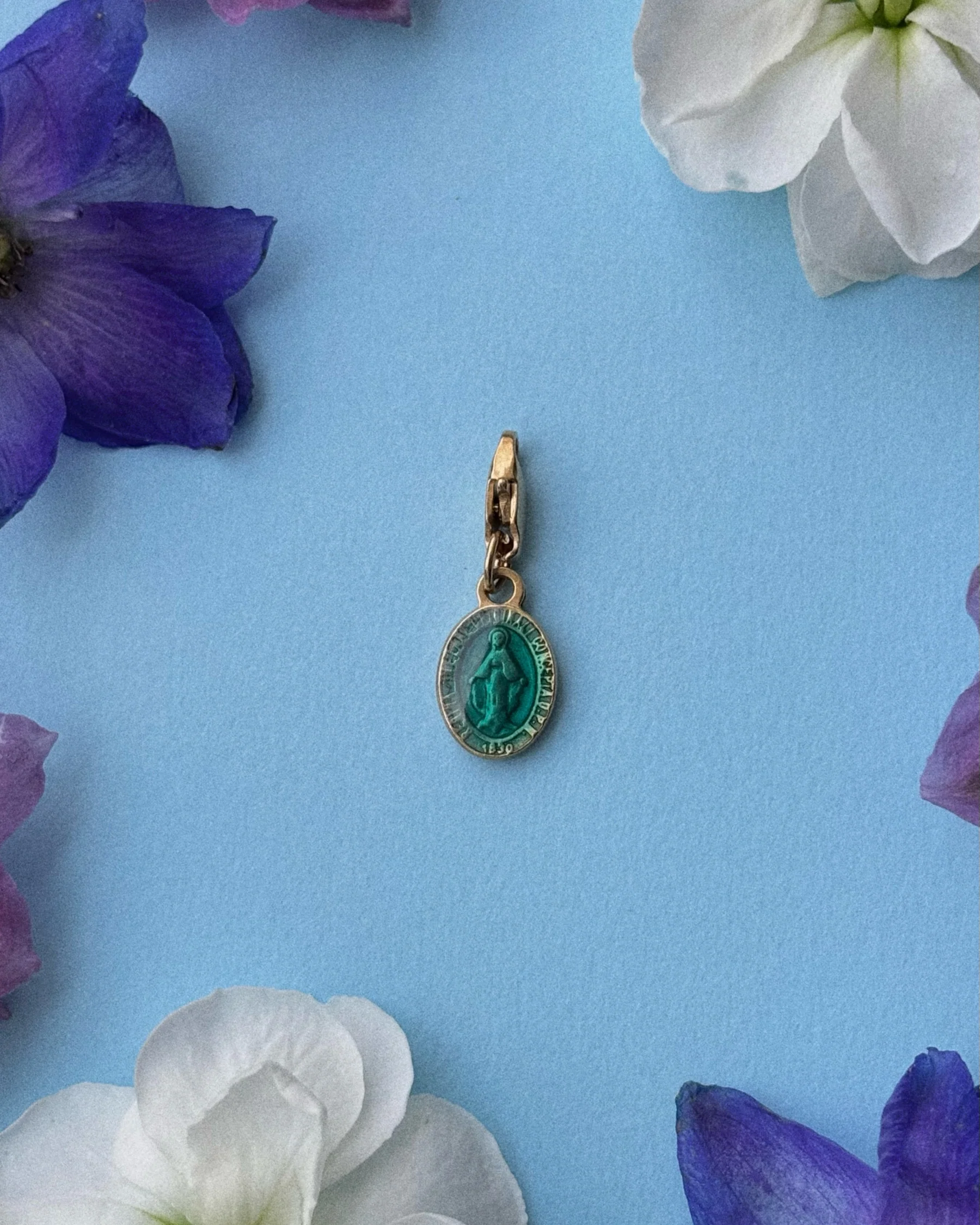 Madonne Glazed Mini - Charm Bleu PALAS