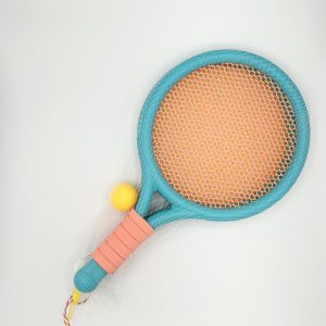 Raquette bleu orange Le Petit Souk