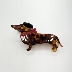 Pince à cheveux teckel