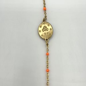 Alternative view of Santa Maria - Bracelet Orange PALAS