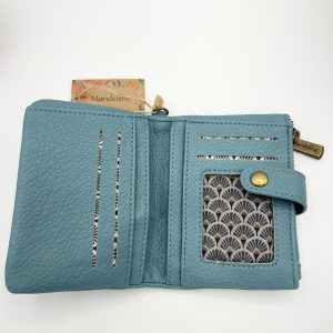 Alternative view of Porte monnaie turquoise Mandoline