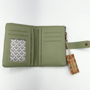 Alternative view of Porte monnaie olive Mandoline