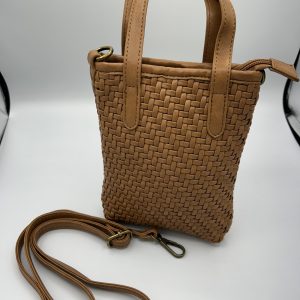 Petit SAC tressé camel  Mandoline