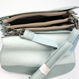 Alternative view of SAC à bandoulière bleu ciel Mandoline