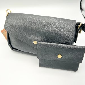 SAC et pochette noir Mandoline