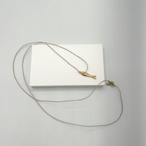 Collier poisson plaqué or Ablette mini Sophie Deschamps