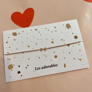 Bracelet Coeurs Tiny ADORABLES LES FEMMES A BARBES