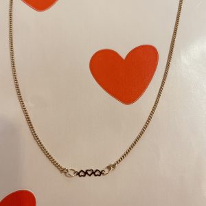 Collier Coeurs ajourés ADORABLES LES FEMMES A BARBES