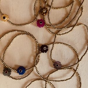 Bracelet Flower Le monde est stone