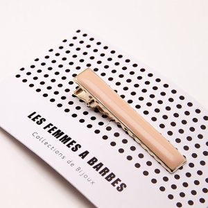 Barrette Chance Croco Pailletée GM LES FEMMES A BARBES (Copie)