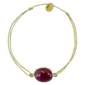 Alternative view of Bracelet pierre fine- Arya Pierre du soleil Sophie Deschamps